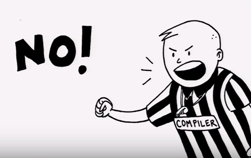 Compiler says “No” image