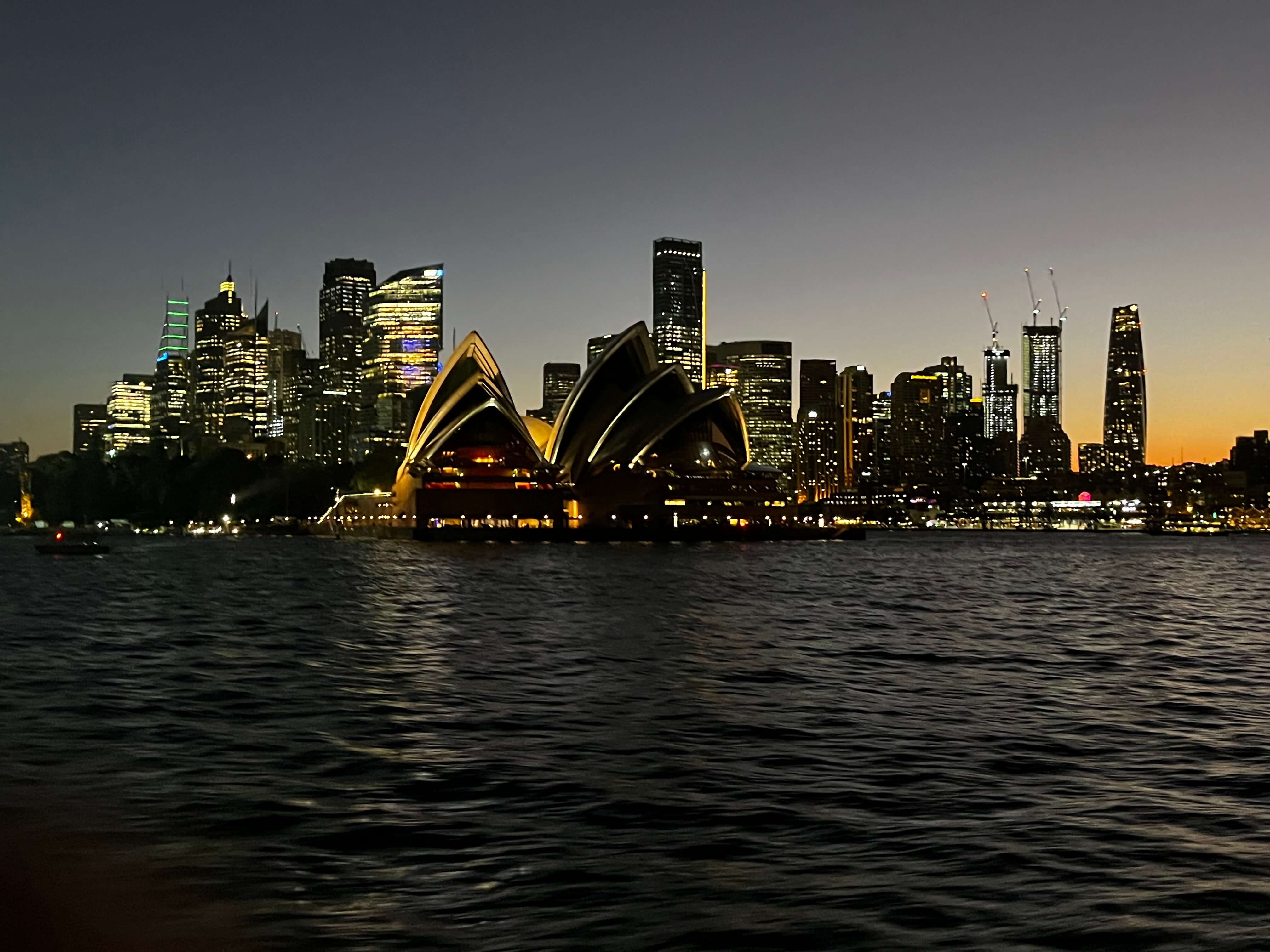 Sydney Opera House at night