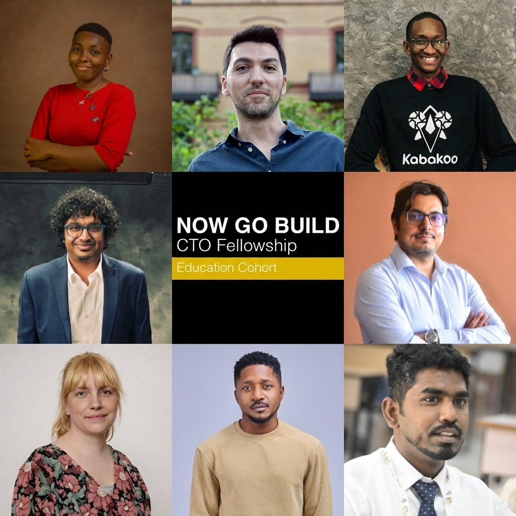 Now Go Build CTO Fellows: Education Cohort - Headshots