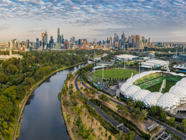 Melbourne skyline